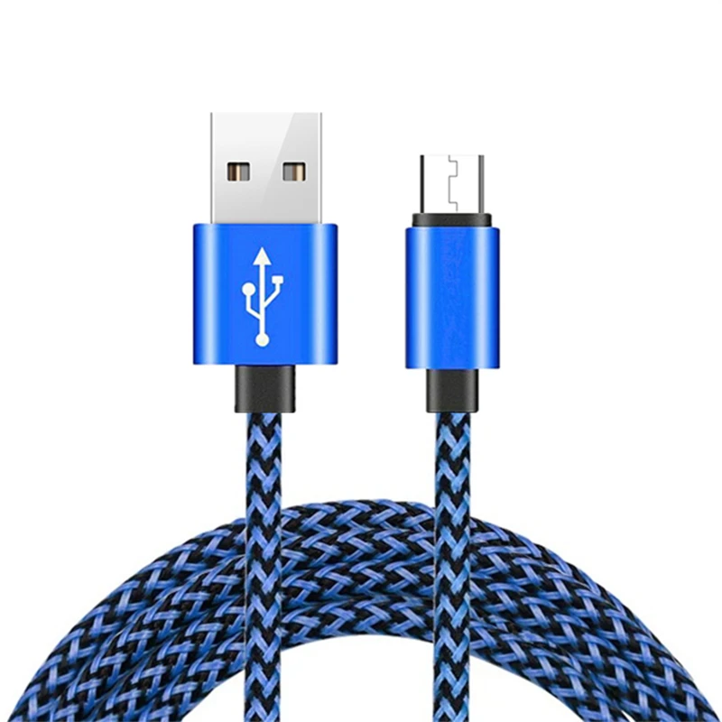 Metal Braided Micro USB Data Sync Charging Cable For Redmi 5 Plus 6A 6 Pro Note 2 3 4 4X 5A Fast Android Phone Charger USB Cable Metal Braided Micro USB Data Sync Charging Cable For Redmi 5 Plus 6A 6 Pro Note 2 3 4 4X 5A Fast Android Phone Charger USB Cable