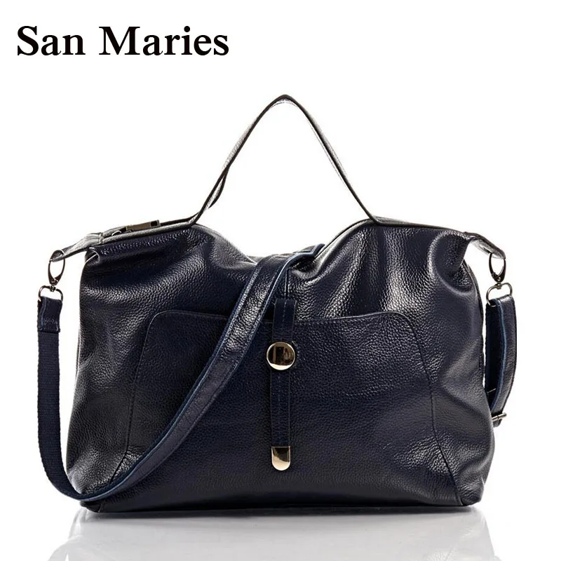 2018 New Fashion Women Handbag Western Style Shoulder Bags Genuine Leather Tote Crossbody Bag ...