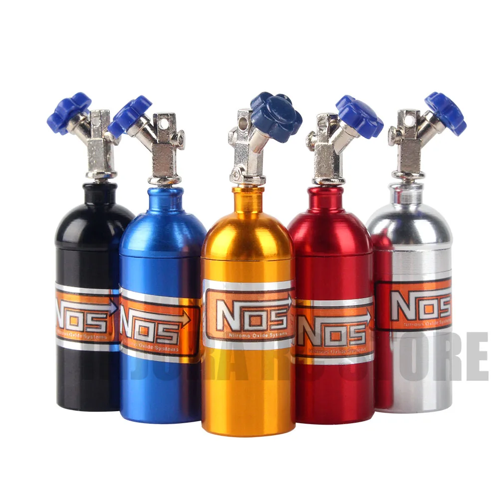 

1PCS Simulation Nitrogen Bottle Decoration Toys for 1:10 RC Crawler Car Accessories Traxxas Axial SCX10 90046 D90 D110 TF2