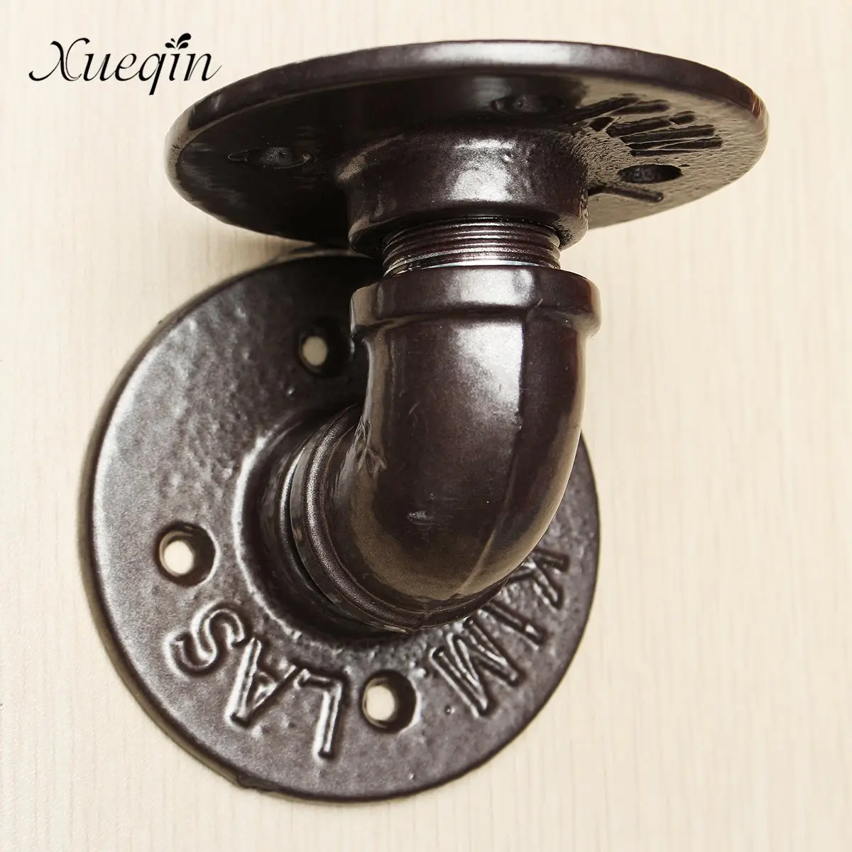 

xueqin Practical Industrial Pipe Wall Shelf Brackets Bookcases Holder for Steampunk Rustic Decor Wall Shelves Pipe Accessories