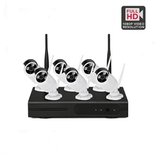 Wireless NVR Kit H.265 Cctv Wifi Security Camera System Set 1080P 2MP IR P2P Outdoor Video Surveillance Kit HDD Wireless NVR Kit H.265 Cctv Wifi Security Camera System Set 1080P 2MP IR P2P Outdoor Video Surveillance Kit HDD