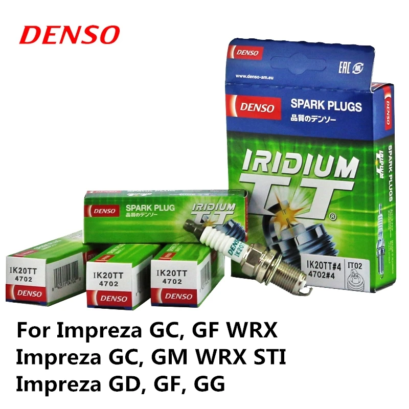Автомобильная свеча зажигания DENSO для Impreza GC GF WRX GM STI GD GG Иридий-Платина IK20TT |