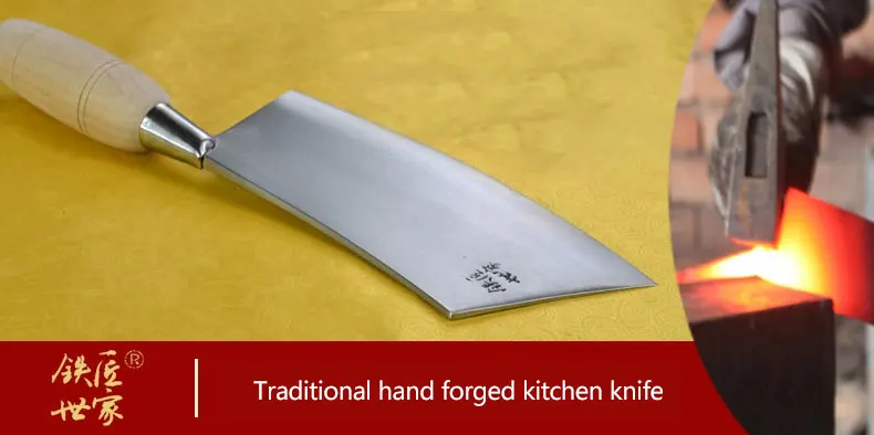 Кухонный нож шеф-повара из нержавеющей стали, кухонный нож, китайский нож, ручной работы, фруктовый мясной овощной нож, кухоновые ножи