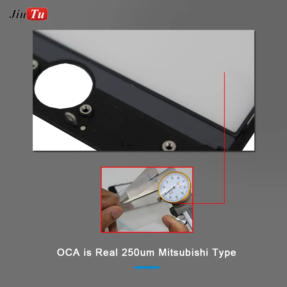 iphone apple cold press glass frame oca for iphone 8 8 plus 7 7 plus screen fix jiutu (4)