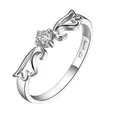 Bague Синий Обручальные Кольца Сувенирной Моды RingRomantic серебряный австрийский хрусталь женский палец кольца ювелирные изделия подарок на день рождения J125 кольца женские бижутерия женское