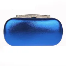 Mode Einfachen Wilden Abendtasche Frauen Umhängetaschen Rinestone Haspe Damen Kupplung Lange Hochzeit Tasche