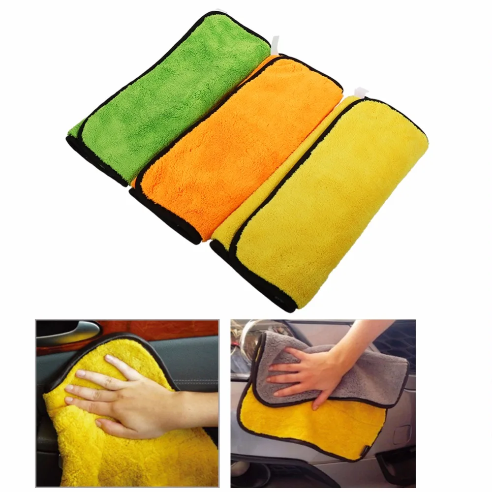 

Super Soft Microfiber Absorbent Towel Car Home Kitchen Washing Clean Cloth Cleaning Tool Car Care Detailing Wash Tool