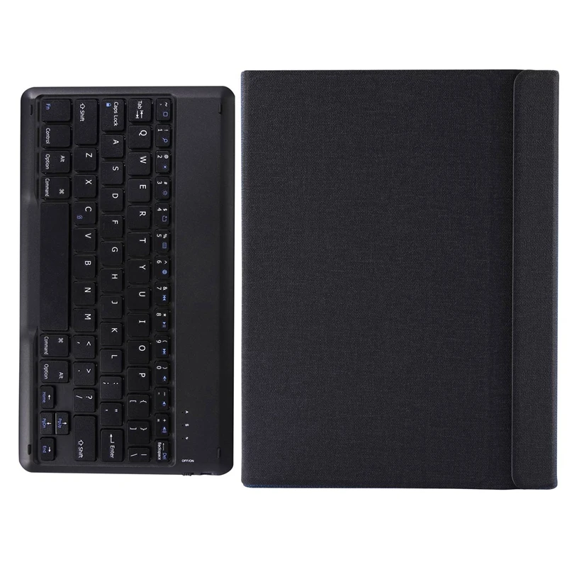 

Keyboard Case With Built-In Pencil Holder For Ipad Air Air 2 2018 /Ipad Pro 9.7Inch - Slimshell Stand Cover W/Magnetically Det