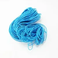 10 цветов на выбор, 25 метров, 1 мм, бисер, эластичный шнур, бусины, шнур, веревка, бусина для браслета - Цвет: Blue