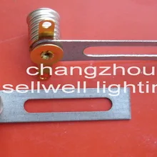 Светодиодные лампы-держатель из латуни для конических фрез Нет осколков E10 D304 10 шт