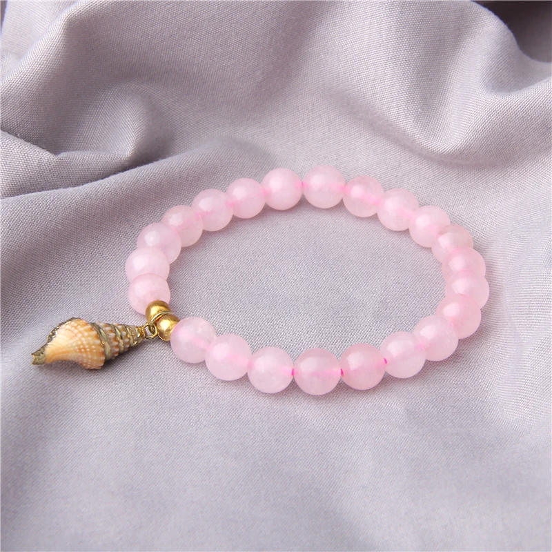 Vinswet модный розовый красный женский браслет с кристаллами кварцевый кристалл