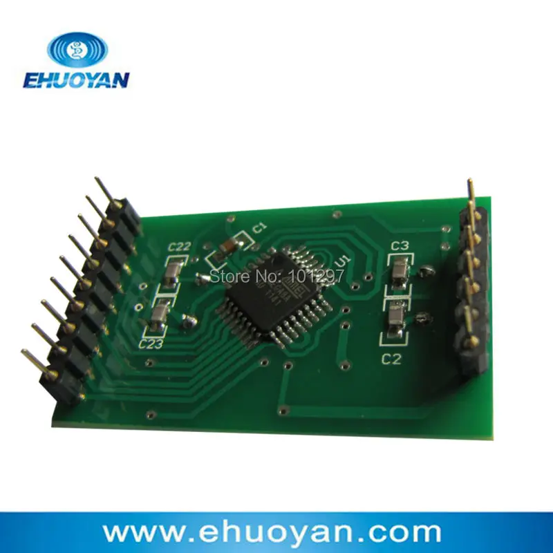 Модуль чтения Rfid 13 56 МГц UART 3 5 в YHY502CG/антенна YHY1356T + SDK 2 бирки|13.56mhz rfid reader writer|rfid