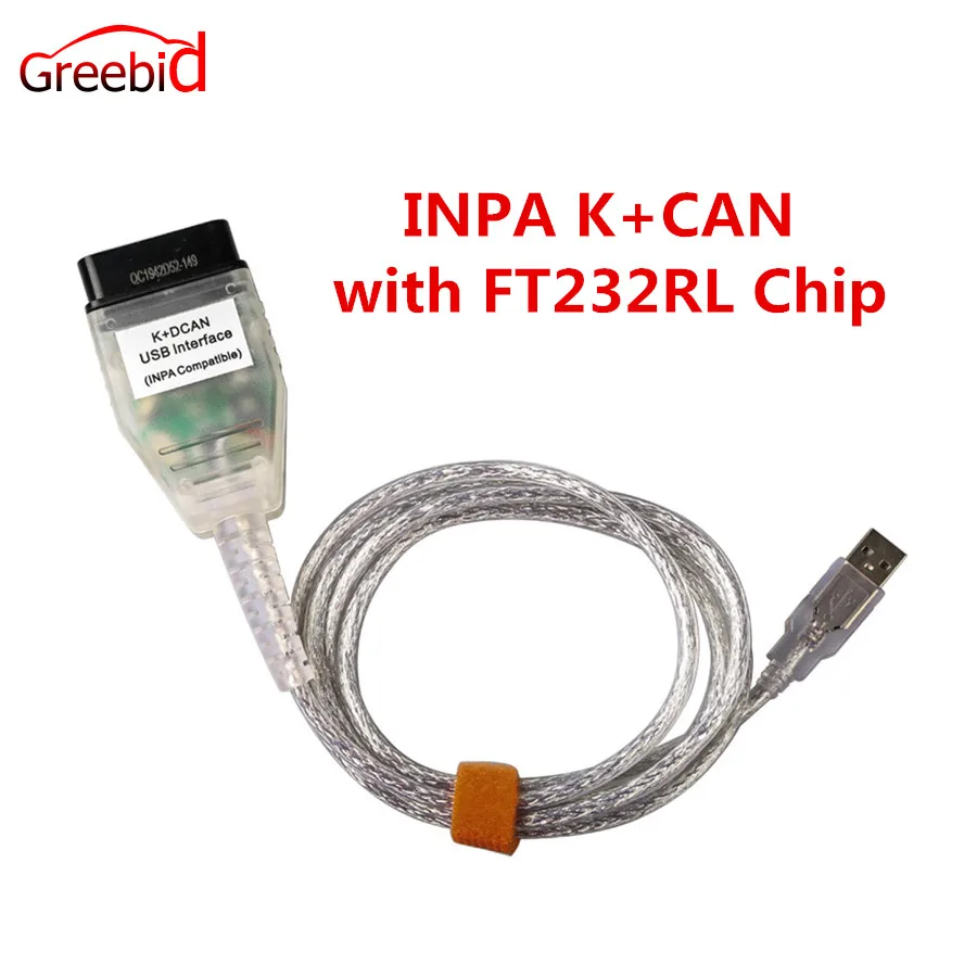 Лучшая цена для BMW INPA K + может K может INPA с FT232RL чип INPA к DCAN USB Интерфейс полный диагностический для BMW от 1998 до 2008 - изображение