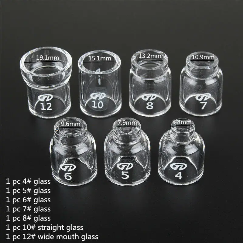 

1 Set Tungsten Needle Accessories 36pcs TIG Welding Accessory Seal Ring Electrode Clamp Slot Joint Ceramic Cup