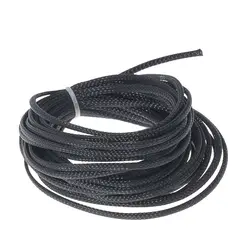 Расширяемый ПЭТ Плетеные Втулка для защиты кабеля гибкие обшивка Провода аудио рукав для трубы шланг 10 м * 4 мм mayitr