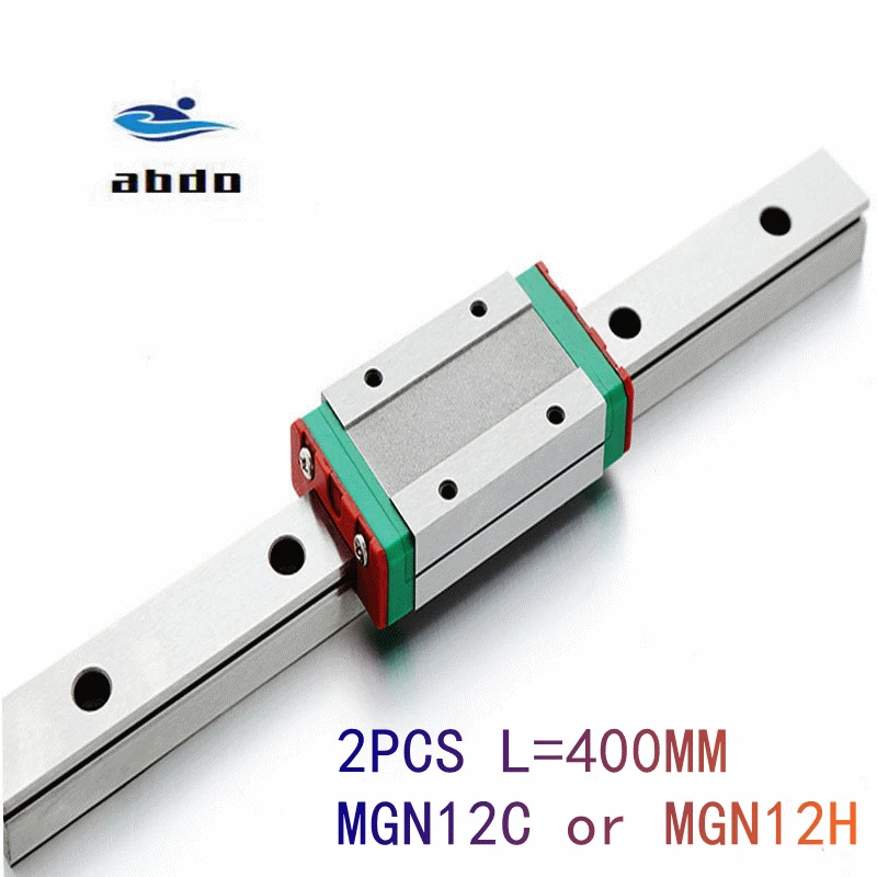 

MGN7 CNC 7mm miniature linear rail guide MGN7C L100 - 600 mm MGN7C linear block carriage or MGN7H narrow carriage