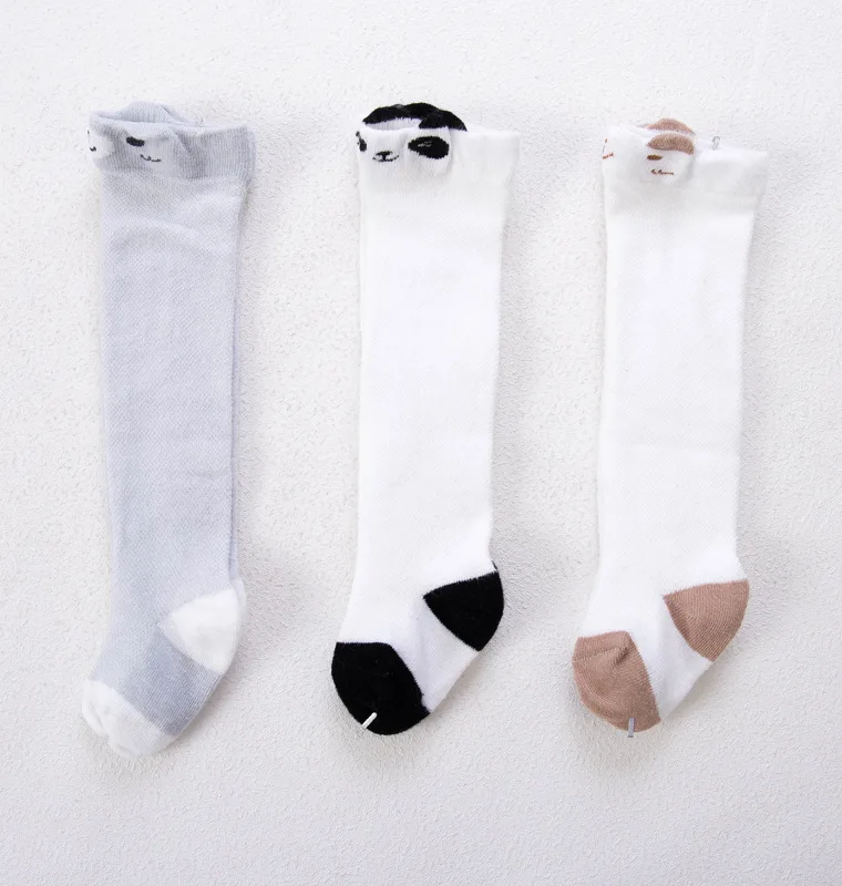 3 Pairs/Lot Summer Children Socks Cotton Animal Cartoon Breathable High Tube Mesh Socks for Children Boys Girls 0-3 Years 3 Pairs/Lot Summer Children Socks Cotton Animal Cartoon Breathable High Tube Mesh Socks for Children Boys Girls 0-3 Years