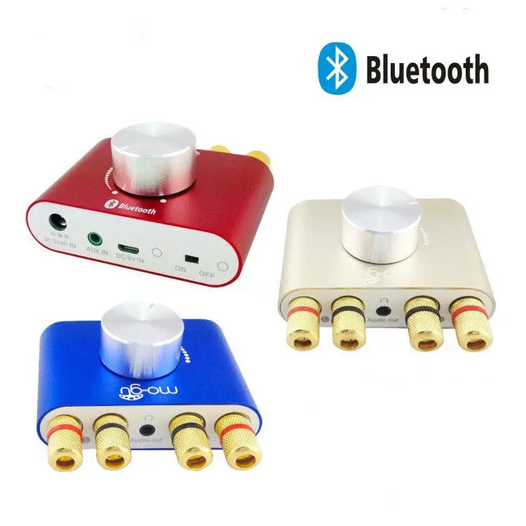 Стерео Hi-Fi Bluetooth усилитель мощности 2 0 | Электроника