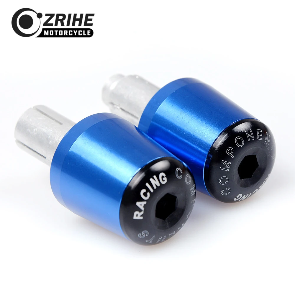 Universal Motorbike Handlebar End Plug Slider Motorcycle Counterweight  Cap Cover for HONDA VTEC400 CB400 CB-1 z750 GSF650