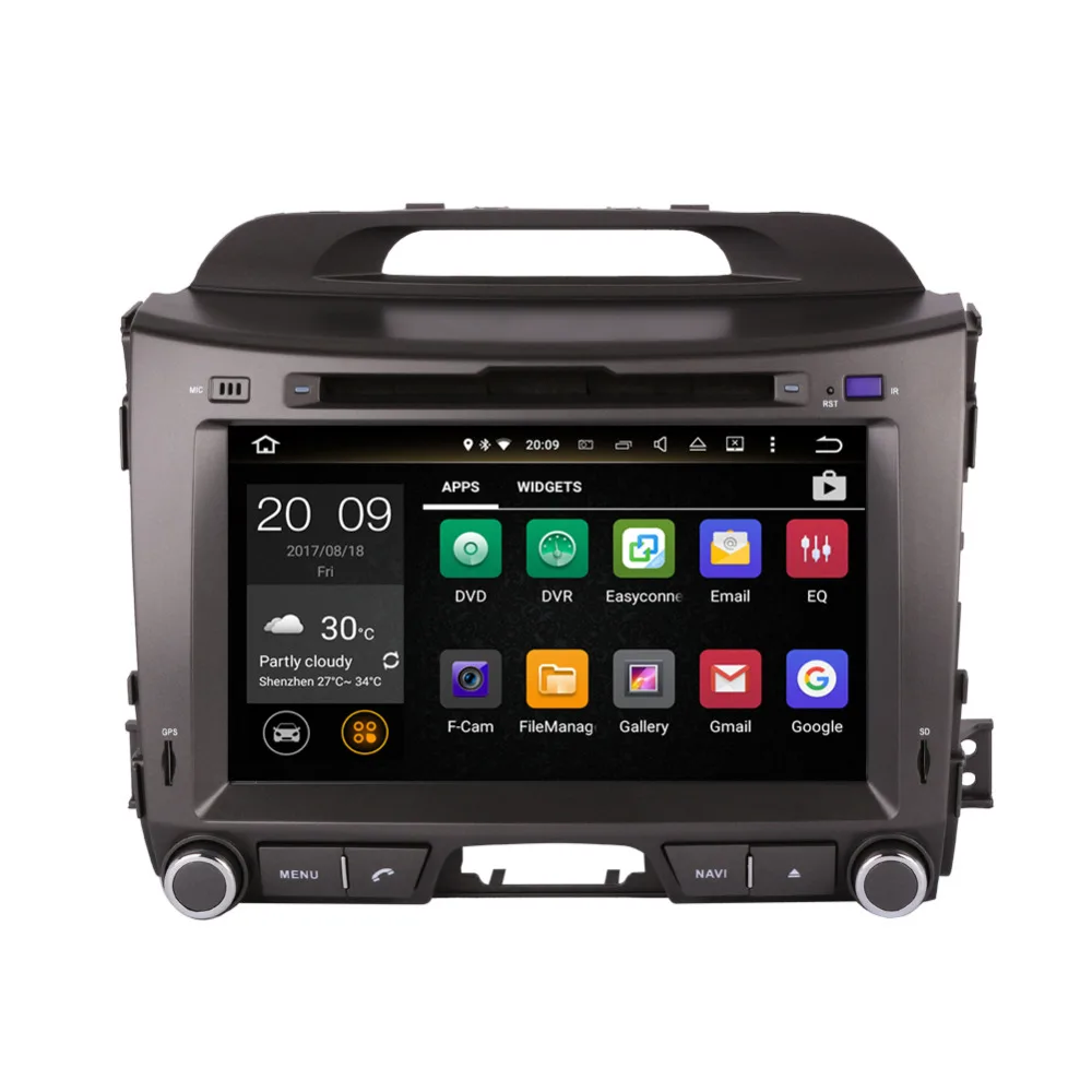 Top 8 Inch Android 8.0 Octa Core 4GB RAM Car GPS Navigation DVD Player For Kia Sportage 2010-2015 Auto Radio Stereo Multimedia WIFI 3 Top 8 Inch Android 8.0 Octa Core 4GB RAM Car GPS Navigation DVD Player For Kia Sportage 2010-2015 Auto Radio Stereo Multimedia WIFI 3