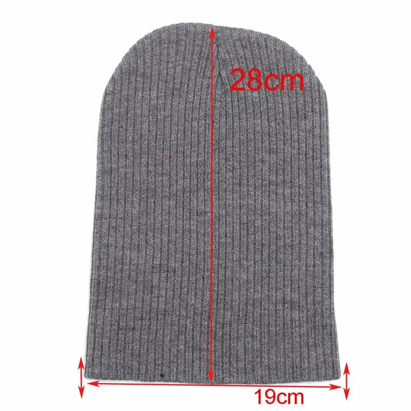 New Fashion Women/Men Knitting Beanie Stretch Cap Hats Hip-Hop Winter Warm Caps Unisex Women Feminino Bone