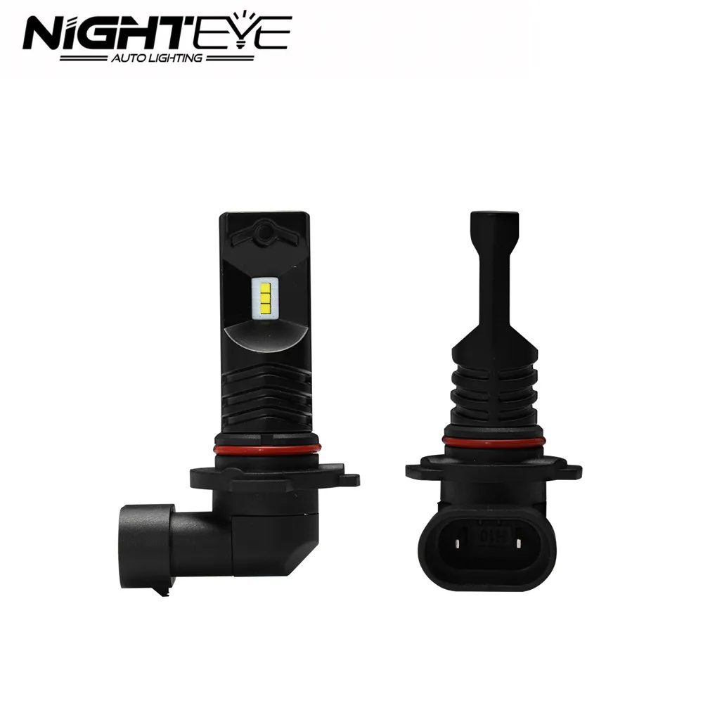 Nighteye 6500K Cool White H10 800LM 80W Car LED Headlights Fog Lamps
