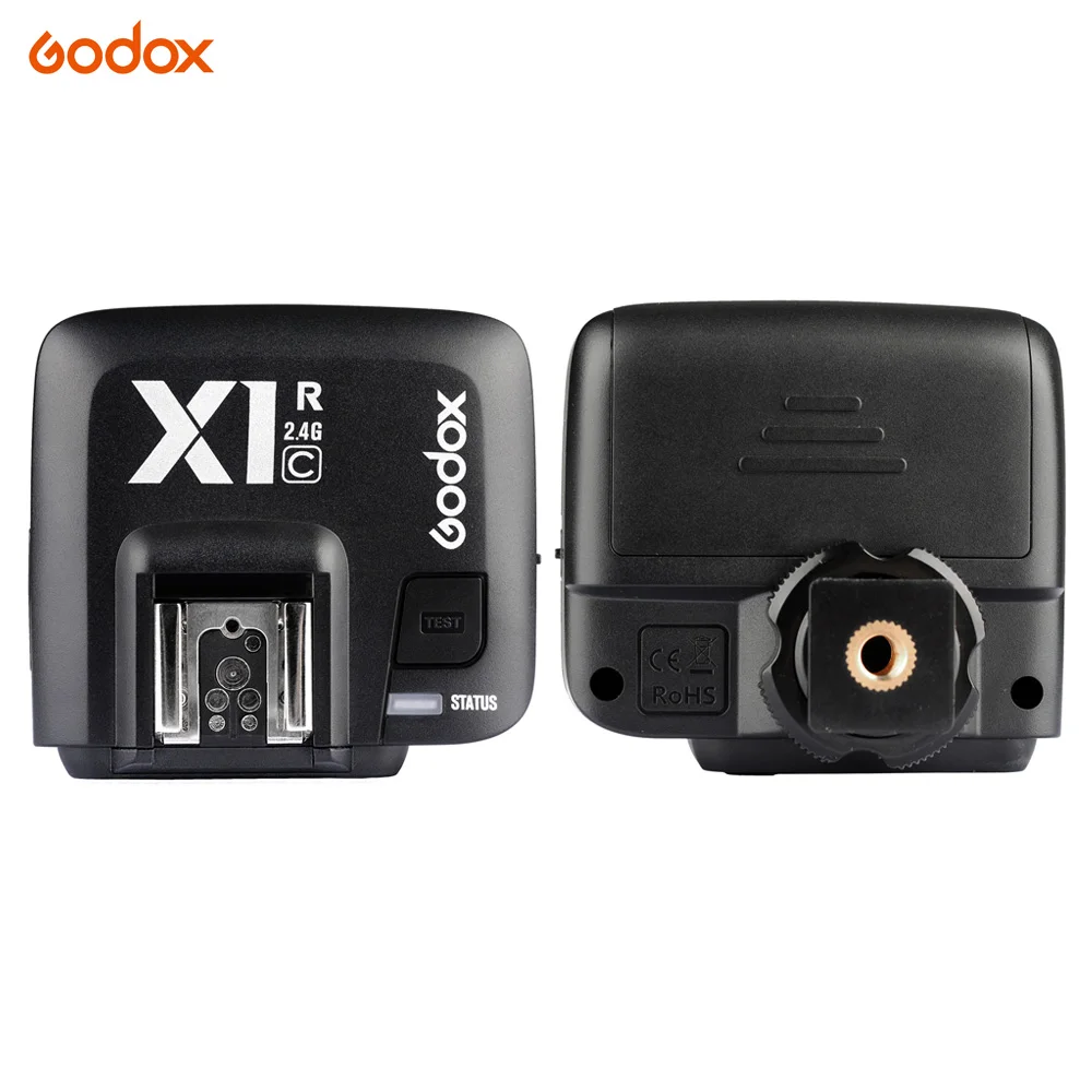 Godox X1R-C/X1R-N/X1R-S ttl 2,4G беспроводной приемник вспышки для X1T-C/N/S Xpro-C/N/S триггер Canon/Nikon/sony Dslr Speedlite