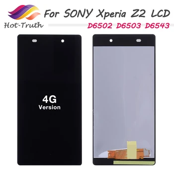 

For Sony Z2 Screen For Sony Xperia Z2 L50W D6502 D6503 LCD Display Screen Touch Panel Digitizer Assembly For Sony Xperia Z2 LCD