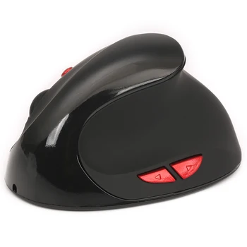 

2400 DPI 6D 2.4GHz Wireless Ergonomic Vertical Optical Game Mouse Mice Vertical Mause for PC Computer 1200mAh built-in Battery