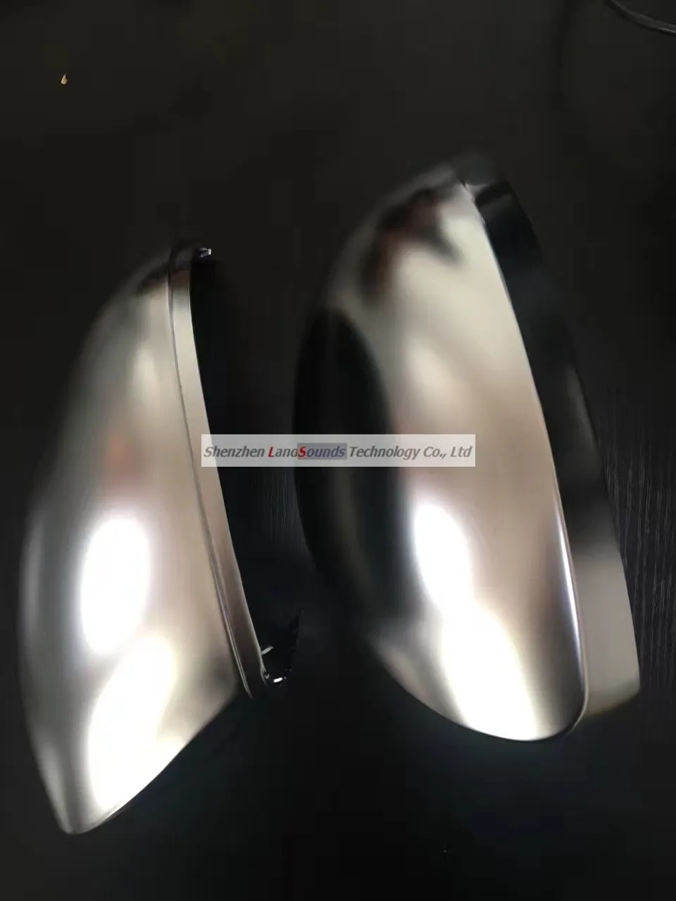 

Matte Chrome Mirror Cover ABS Rear View Side Mirror Case Cap for VW Tiguan