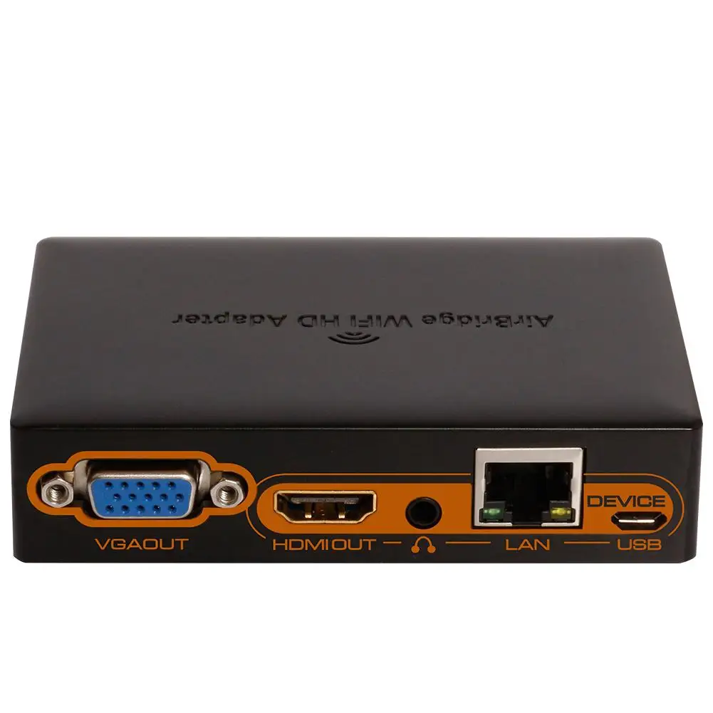 

1080P Wireless Wifi Audio Adapter Smartphone PC to HDMI VGA HDTV Converter Wifi Transmitter Vedio Adapter for TV Compauter