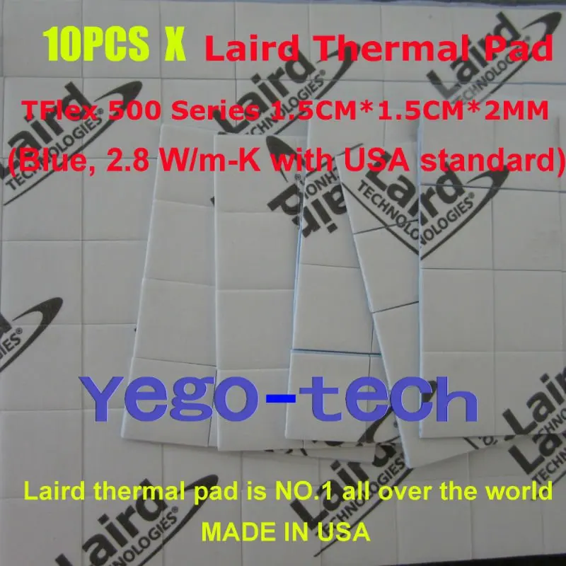 Free Shipping + Best Thermal Silicon Pad, Laird Tflex 500 Series, 1.5CM