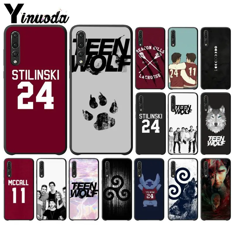 

Yinuoda Teen Wolf Stilinski 24 McCALL 11 LAHEY 14 Phone Case for Huawei P10 plus 20 pro P20 lite mate9 10 lite honor 10 view10