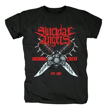 

Bloodhoof SUICIDAL ANGELS death metal Metalcore Cotton T-shirt Asian Size