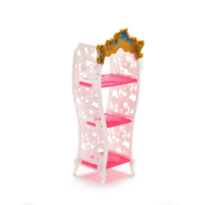 

TOYZHIJIA 1 Pcs Doll Toy t Mini Living Room Home Furniture Shoe Cabine Color Random For Barbie