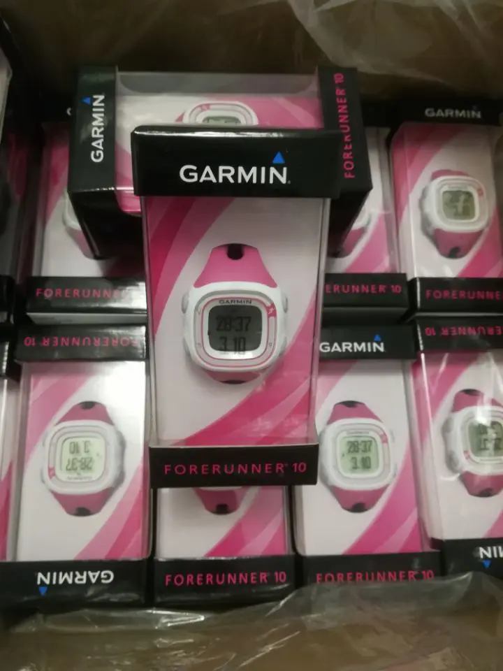 Оригинальные GPS часы garmin Forerunner 10 спортивные bluetooth водонепроницаемые фитнес