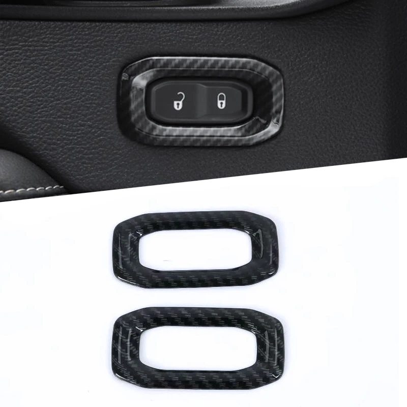 Interior Mouldings for Jeep Wrangler JL 2018 Car Door Lock Switch
