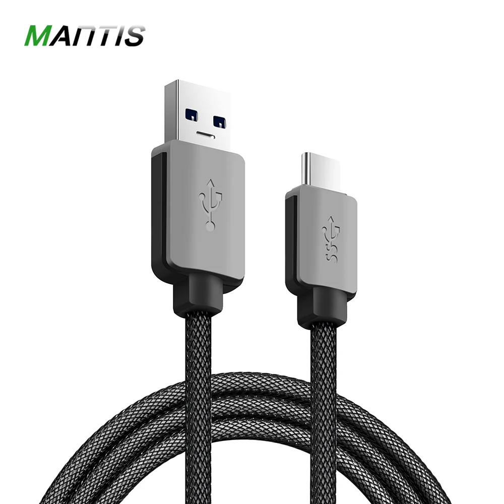 Mantis usb type-C кабель 1 м 3 м USB C 3,1 Быстрая Зарядка синхронизация металлический плетеный кабель для зарядного устройства для Xiaomi huawei One Plus 2 Nexus 5X6 P