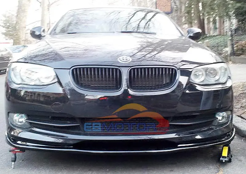 Окрашенные передний спойлер для BMW 3 серии E92 E93 LCI обычный бампер 2010-2013 B155F