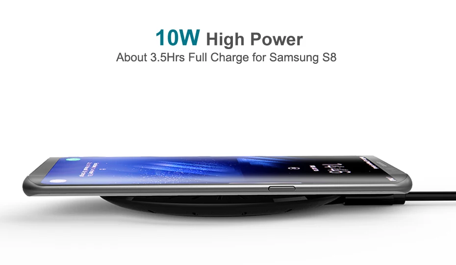Wireless Charger,Wireless Charging Pad,Qi Wireless Charger 3