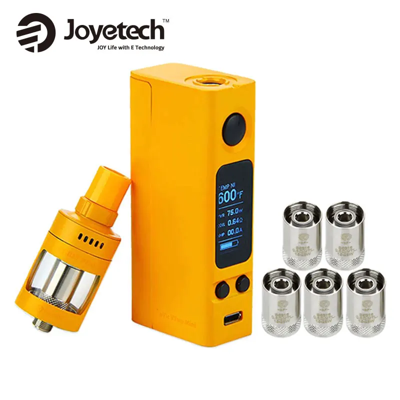 

Original Joyetech EVic VTwo Mini Vape Kit 4ml Cubis Pro Atomzier Tank w/ 0.6ohm 5pcs BF Cubis Coil E Cig Kit NO 18650 Battery
