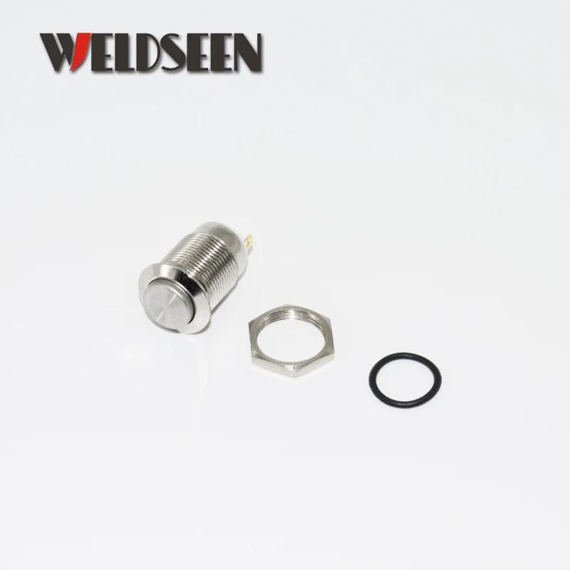 12mm Reset Momentary Self-Locking Metal Push Button Switch 3A/250V Waterproof Gilded Car Horn Control Switch Modified Equipment 12mm Reset Momentary Self-Locking Metal Push Button Switch 3A/250V Waterproof Gilded Car Horn Control Switch Modified Equipment