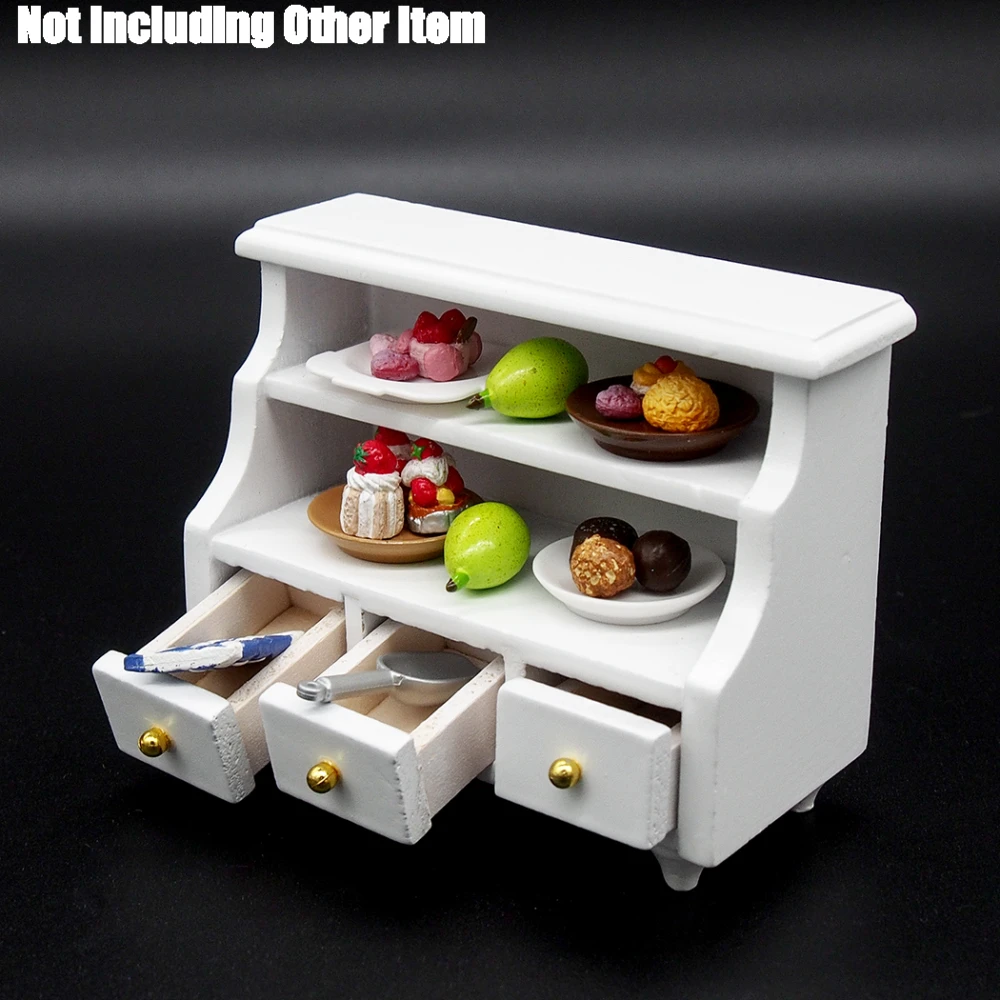 

Odoria 1:12 Dollhouse Miniature Wooden Cabinet Kitchen Furniture Makeup Storage Bathroom Accessories