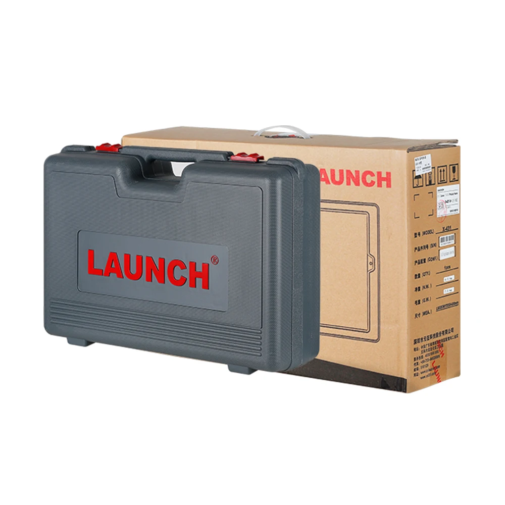 Launch X431 V+ tablet & Heavy duty adapter box (7)