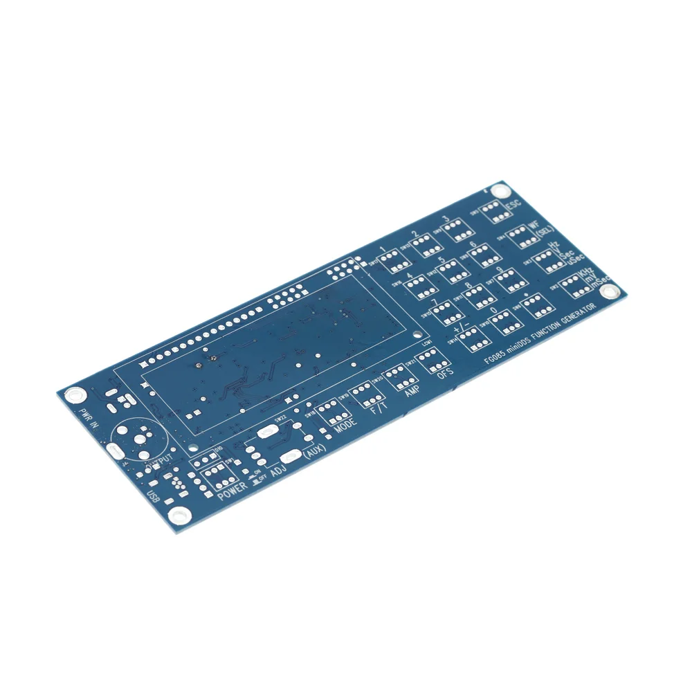 Цифровой генератор синтеза сигналов dds функция генератор сигналов diy kit+ панель синусоида квадратный пилообразный треугольник-волна генератора
