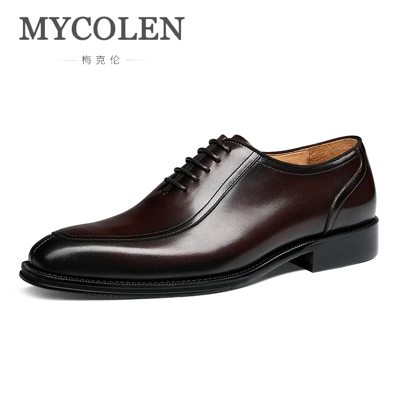 Designer Preto Homens Hommes Chaussures up Projeto Sapatos En brown Luxo Cuir Lace Homem Couro Mycolen De Botas Flats Macio Fundo SwUSBd