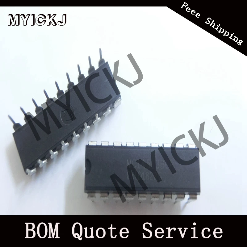 

5pcs MC14513BCP LATCH/DECODER/DRIVER 18DIP IC CHIP