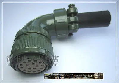

DHL/EMS 5*1PC Encoder joint YDM30200447, 17 core bending type air plug 20-29S -F4