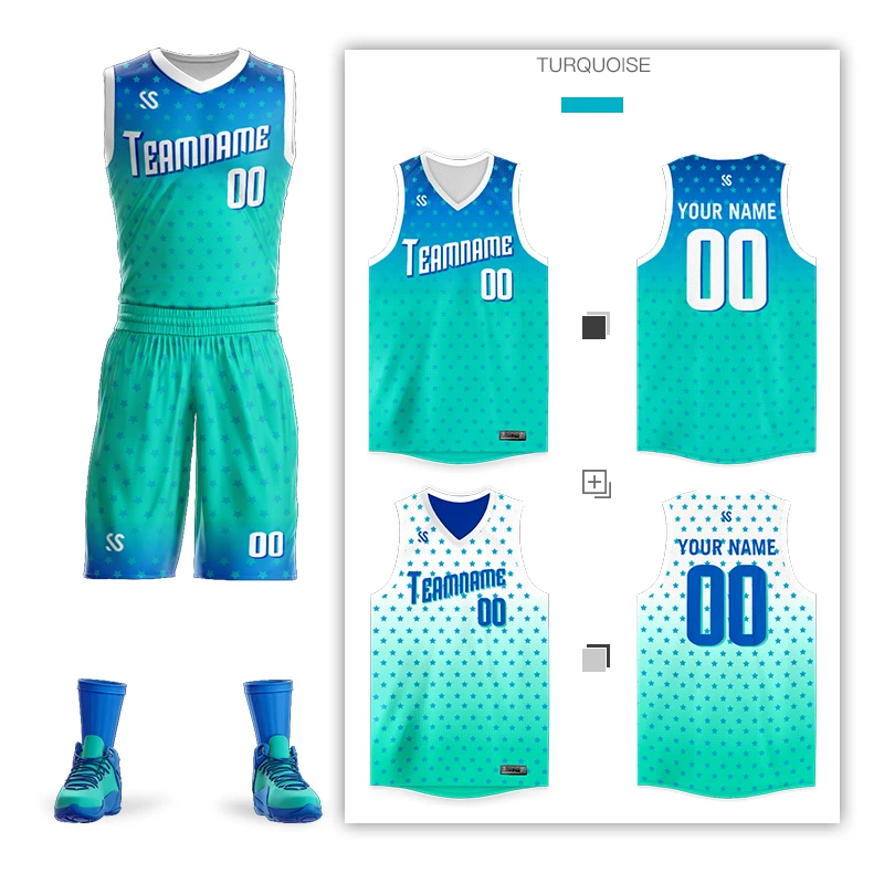 teal basketball jersey