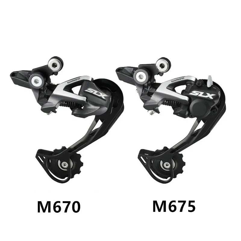 Shimano DEORE SLX RD M670 M675 SGS GS тени задний переключатель MTB написано скрытый переключатель горных велосипедов руль управления 10/20 Вт, 30 Вт-Скорость